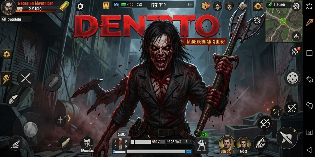 Menampilkan gameplay DENTOTO yang mengerikan dan menegangkan.