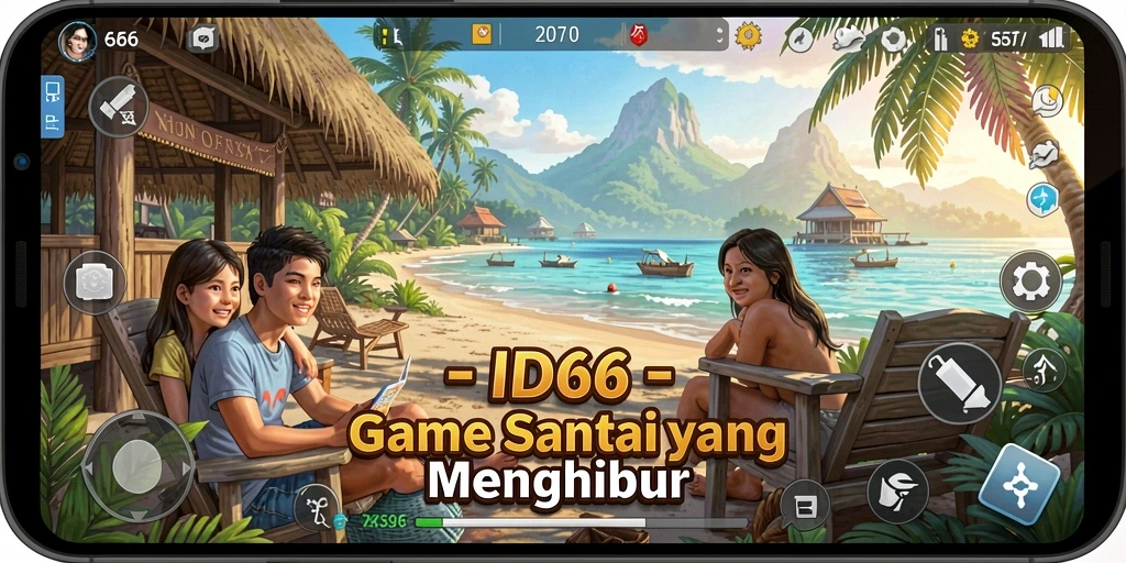 Screenshot dari gameplay ID66 yang menyenangkan dan menawan.