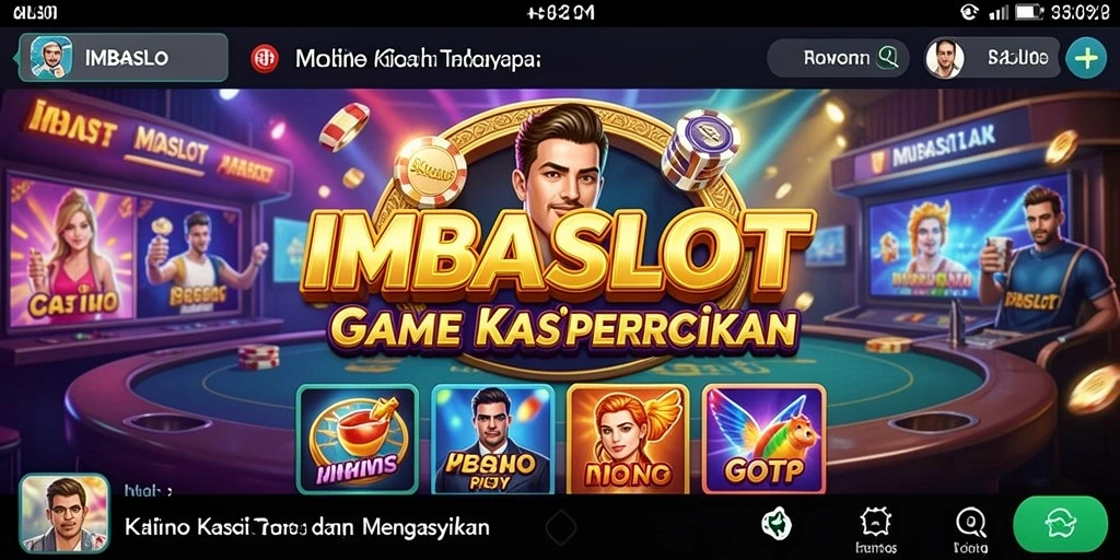 Gameplay seru IMBASLOT dengan grafis menawan dan efek suara memikat.