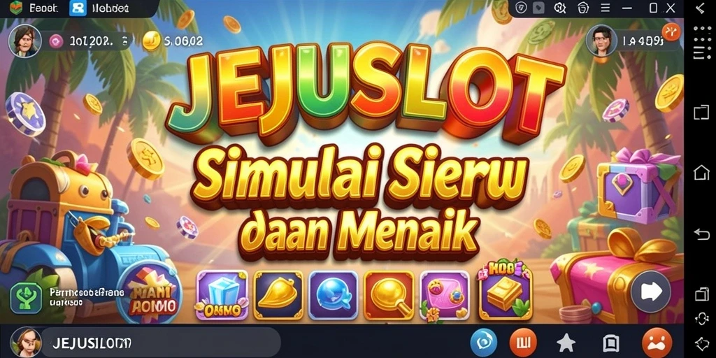 Gameplay JEJUSLOT yang menarik dengan grafis menawan.
