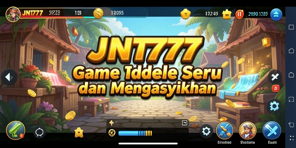 Screenshot JNT777 menampilkan gameplay yang menarik dan interaksi karakter yang seru.