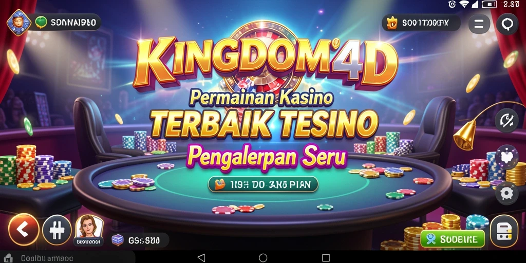 Tangkapan layar KINGDOM4D menampilkan gameplay Kasino yang seru dan menarik.