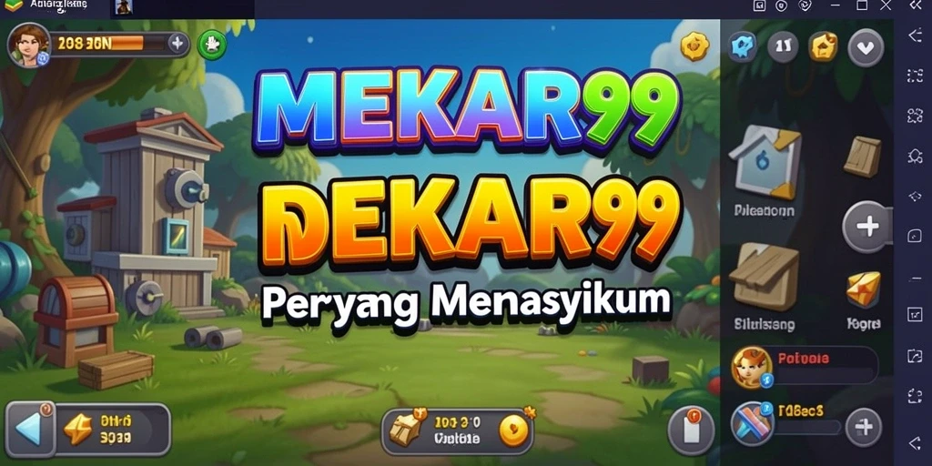Tampilan gameplay MEKAR99 yang menawan dan mengasyikkan.