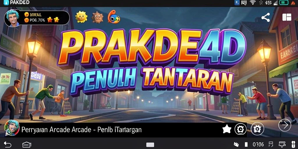 Tampilan permainan PAKDE4D yang penuh aksi dan grafik menarik.