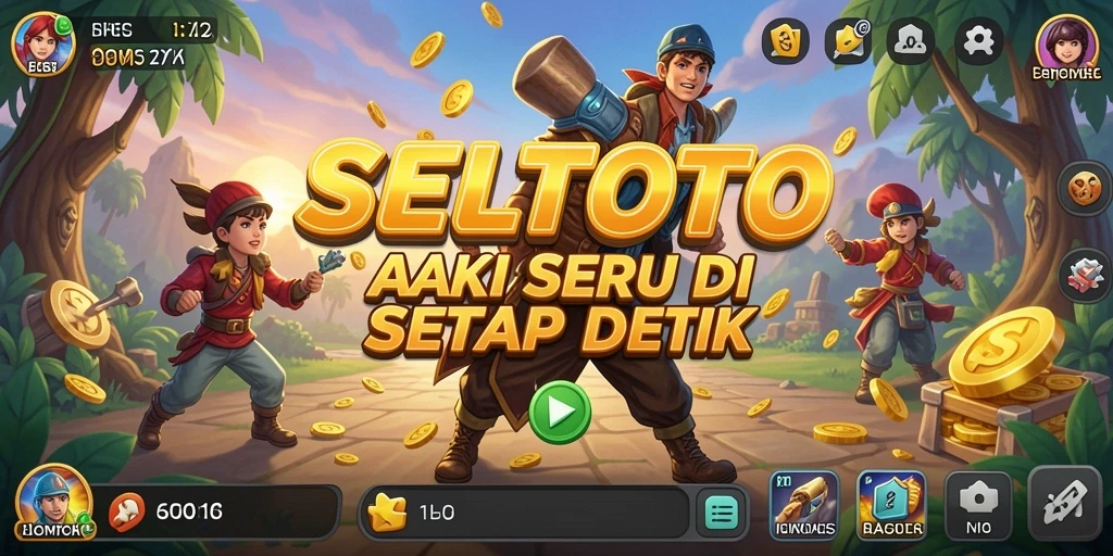 Tampilan mendebarkan dari gameplay SELTOTO yang penuh aksi.