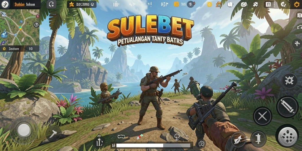 Tampilan gameplay <strong>SULEBET</strong> yang epik di dunia terbuka.